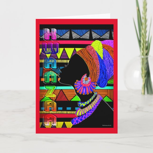 Kwanzaa Karte (Vorderseite)