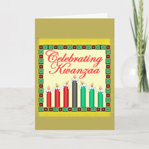 KWANZAA-Karte Feiertagskarte