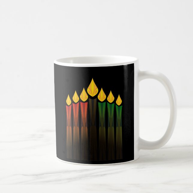 Kwanzaa-Kerzen Tasse (Rechts)
