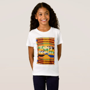 Kwanzaa Kids Kente Tuch Inspiriert Shirt
