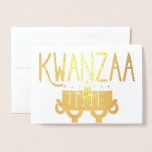 Kwanzaa Kinara Candles and First Fruits Message
