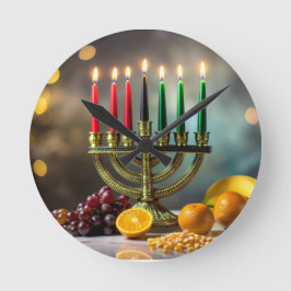 KWANZAA - KINARA - RUNDE WANDUHR