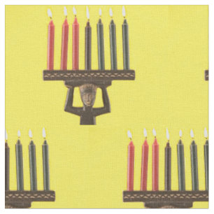 Kwanzaa Kinara Stoff
