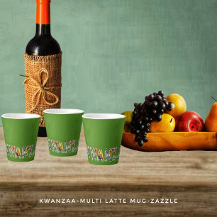 Kwanzaa-Multi Latte-Tasse Milchtasse