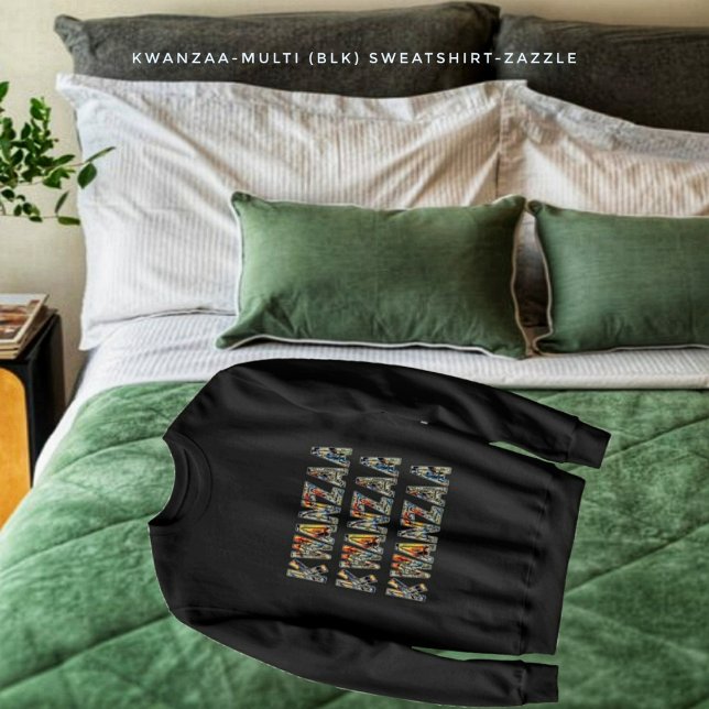Kwanzaa- Multi (schwarz) Sweatshirt (Von Creator hochgeladen)