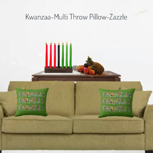 Kwanzaa - Multi-Throw Kissen