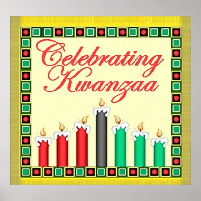 KWANZAA POSTER Print (Vorne)