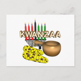 Kwanzaa Purpose Holiday Feiertagspostkarte