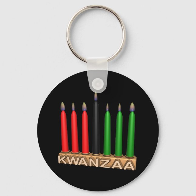 Kwanzaa Schlüsselanhänger (Vorderseite)