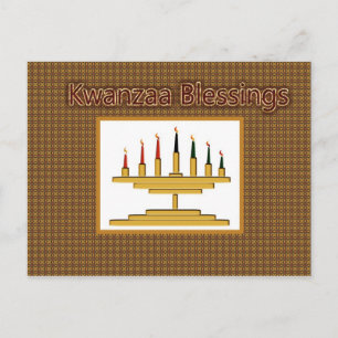 Kwanzaa Segen Postkarte