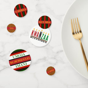 Kwanzaa Seven Principles Nguzo Saba Holiday Konfetti