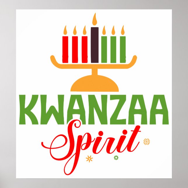 Kwanzaa Spirit Poster (Vorne)