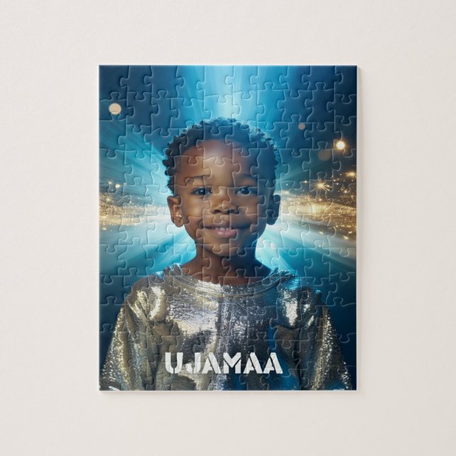 KWANZAA - UJAMAA -  PUZZLE (Vertikal)