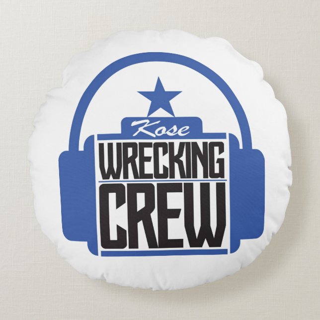 KWC-Kissen Rundes Kissen (Vorderseite)