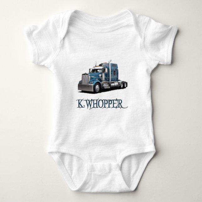 KWhopper Baby Strampler (Vorderseite)