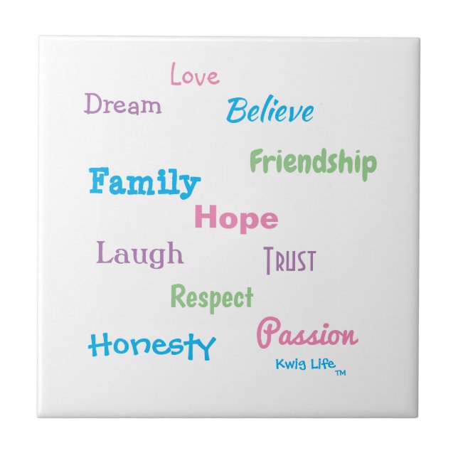 Kwig Life Tm Fliese (Vorderseite)