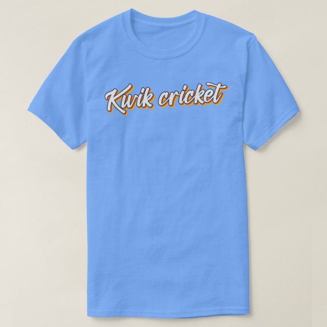 Kwik Cricket T-Shirt (Design vorne)