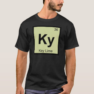 Ky - Limone Pie Chemistry Periodic Table Symbol T-Shirt