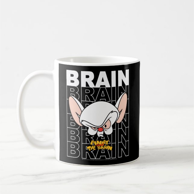 Ky und der Brain Text Stack Big Face Kaffeetasse (Links)