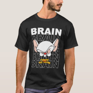 Ky und der Brain Text Stack Big Face T-Shirt