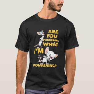 Ky und The Brain in Gedanken T-Shirt