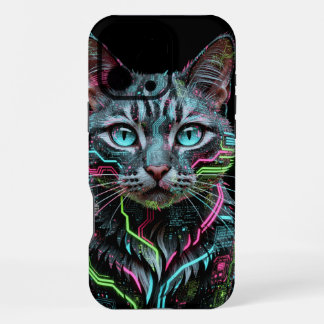 Kybernetischer Katzen iPhone-Handyhülle iPhone 16 Pro Max Hülle