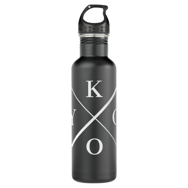 KYGO Logo Merchandise Essential T Shirt Edelstahlflasche (Vorderseite)