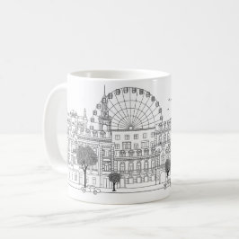 Kyiv Illustratin Mug Kaffeetasse