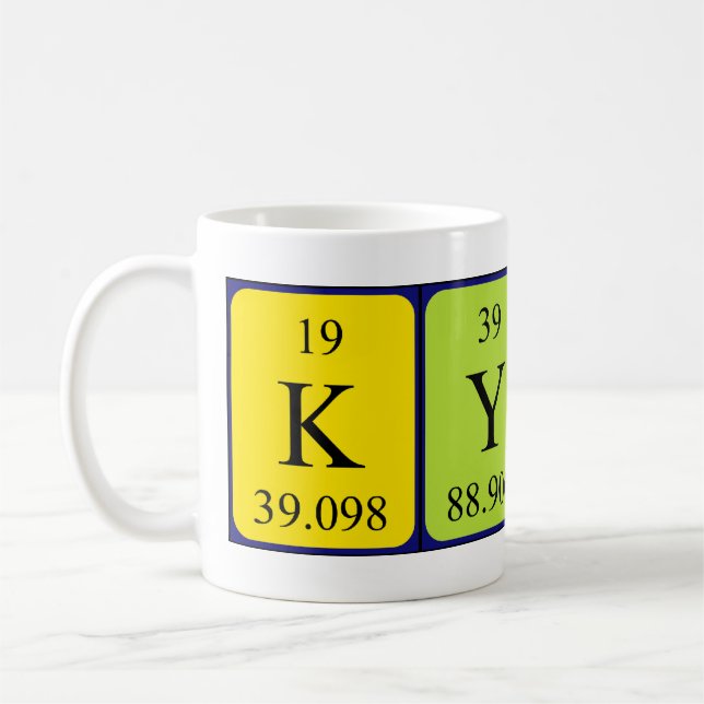 Kylan Periodenname Tasse (Links)