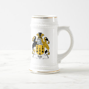 Kyle-Familienwappen Bierglas