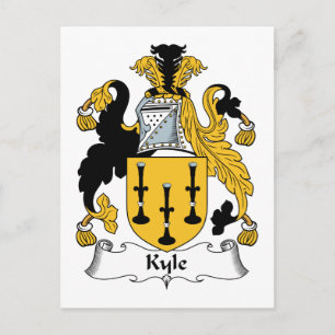 Kyle Familienwappen Postkarte