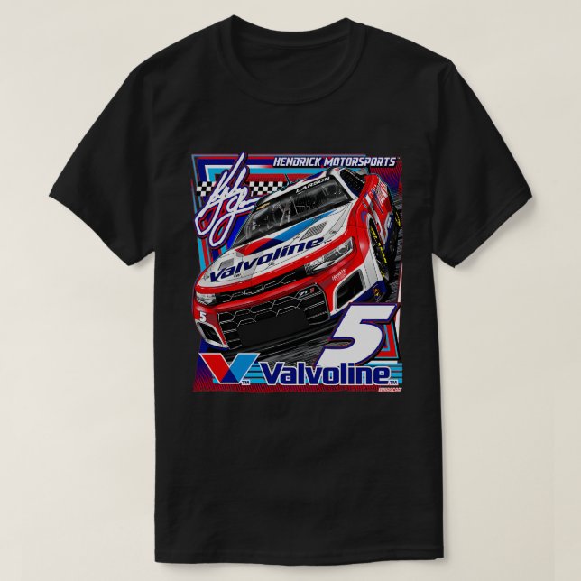 Kyle Larson Valvoline T-Shirt (Design vorne)