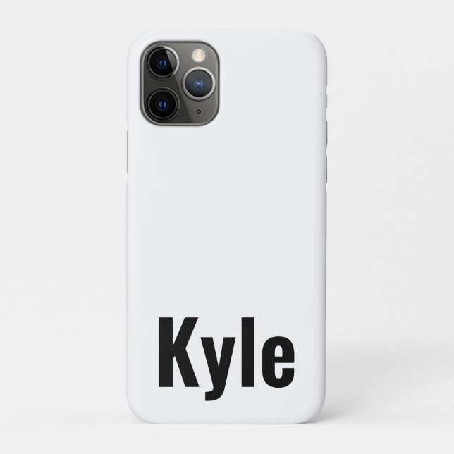 Kyle Mens Name Case-Mate iPhone Hülle (Rückseite)