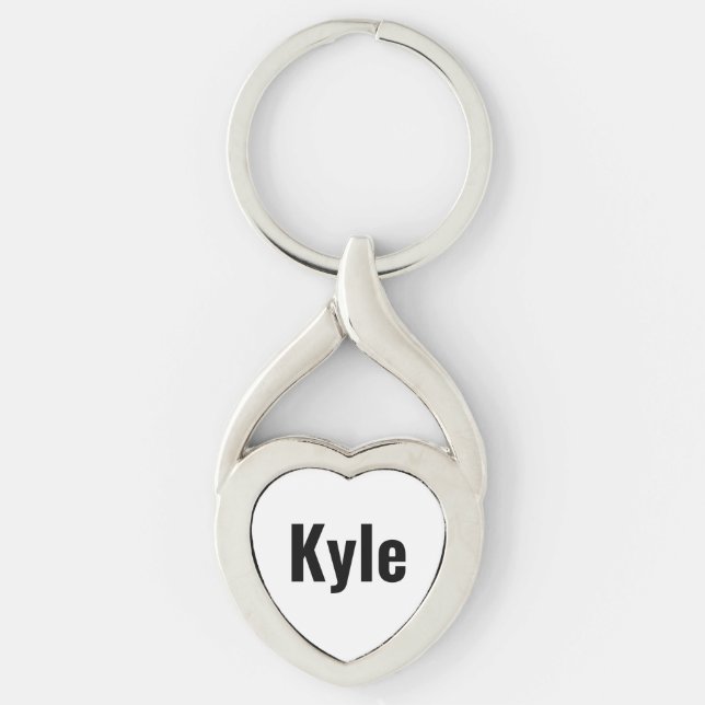 Kyle Mens Name Schlüsselanhänger (Vorderseite)
