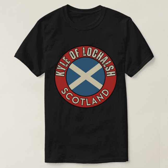 Kyle of Lochalsh, Schottland T-Shirt (Design vorne)