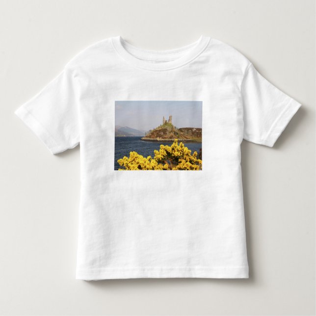 Kyleakin, Schottland. Die alten Ruinen von 2 Kleinkind T-shirt (Vorderseite)
