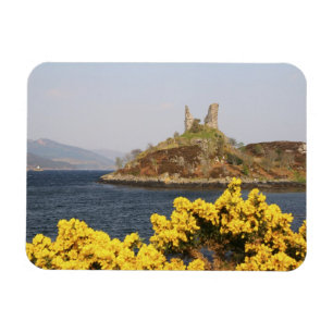 Kyleakin, Schottland. Die alten Ruinen von 2 Magnet