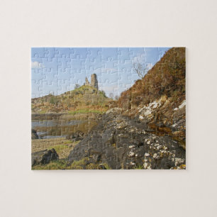 Kyleakin, Schottland. Die alten Ruinen von Puzzle