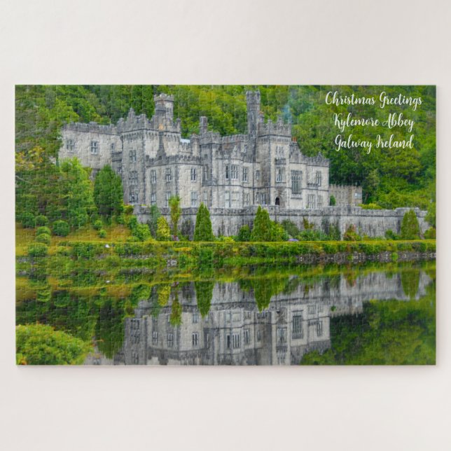 Kylemore Abbey Galway Irland Puzzle (Horizontal)
