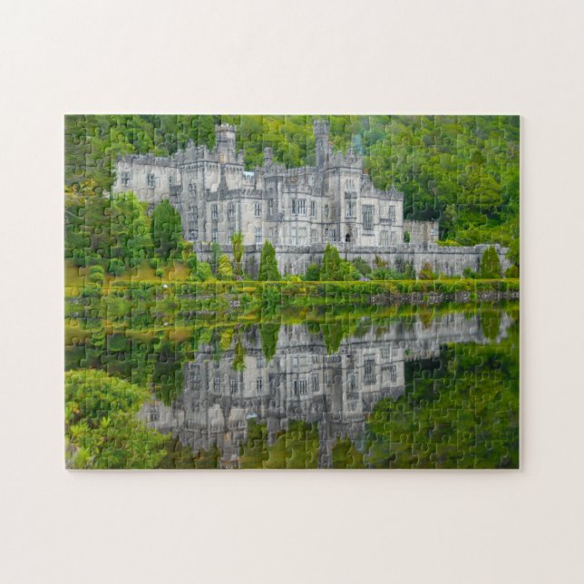 Kylemore Abbey Galway Irland Puzzle (Horizontal)