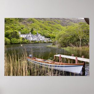 Kylemore Abbey, Ireland. Kylemore Abbey is Poster