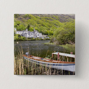 Kylemore Abbey, Irland. Abtei Kylemore Button