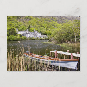 Kylemore Abbey, Irland. Abtei Kylemore Postkarte