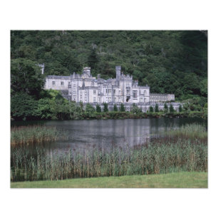 Kylemore-Abtei, Connemara, County Galway, Fotodruck