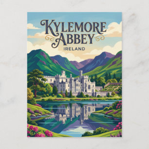 Kylemore-Abtei Irland Postkarte