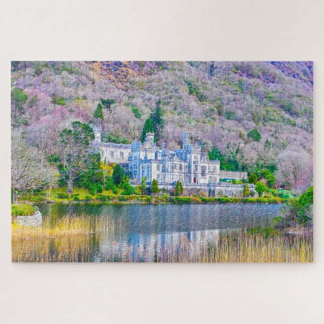 Kylemore-Abtei Irland. Puzzle (Horizontal)