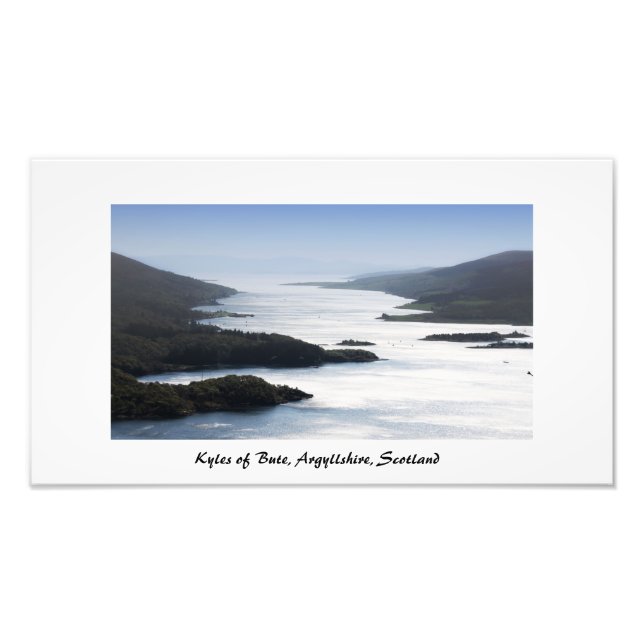 Kyles of Bute, Argyllshire, Schottland Fotodruck (Vorne)