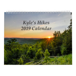 Kyles Wanderungs-großer Kalender 2019