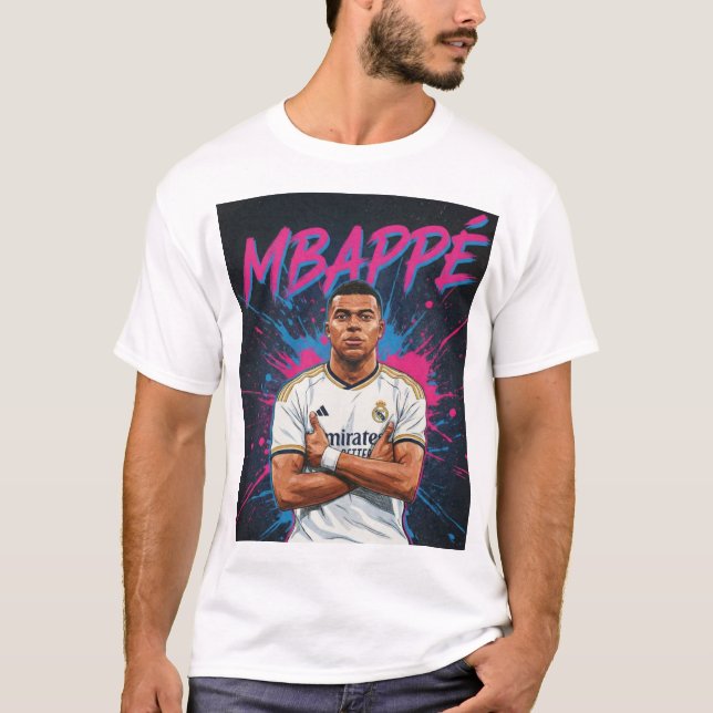 Kylian Mbappé T-Shirt (Vorderseite)