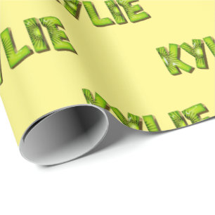 Kylie Kiwi Fruit Geschenk papier Geschenkpapier